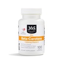 365 由全食品市场,高位β-Carotene,7500mcg 维生素A,100 Vegan Capsules