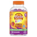 Metamucil Kids Fiber Gummys, 无糖添加剂, 5g Prebiotic Probiotic 植物纤维补充剂 Blend, 混合Berry Flavored, 120cmt Gummys