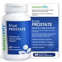 NatureCity True-Prostate Urinary Tract & Prostate Support Suppose for Men's Health Cranberry 提取与超级 Beta Prostate Sitosterol综合体 60 Capsules - 男子前列腺健康