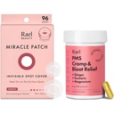 Rael Bundle - 隐形斑点封面 Pimple Patches(96 Counter) & PMS 女性补编 (28 Capsules)