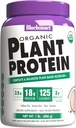 蓝本网营养有机植物蛋白 - 18g 蛋白质,3.5g 纤维 - Chia, Quinoa & More - 非GMO, Vegan, Kosher, USDA 有机, 无糖添加 - 不含Gluten, Soy & Milk - 1 LB,巧克力火焰