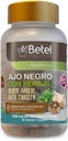 Betel天然AJO Negro con Perejil/黑色大蒜与Parsley和Cayenne Capsules Potent超级食品 - 1500 mg por Porcion