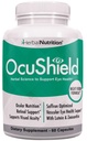 OcuShield眼部健康维生素支持健康眼部,夜视与沙花,Lutein & Zeaxanthin,眼营养剂保护与刺激视觉健康,一瓶