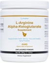 Simplesa AAKG Arginine Powder, L-Arginine Alpha-Ketoglutarate 补编,2000mg Pervice,支持脑健康,记忆,焦点和健康老化过程,250g Powder 补编