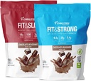 进化 进化 进化 营养 草药 100% Whey蛋白粉 + 与 Glucomannan, Inulin Fiber – 高纤维,高蛋白,纯净, Keto 批准, 非 GMO, Stevia Sweeted – 2 pack