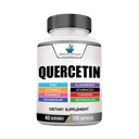 美国标准补编 Quercetin 1000mg 配有锌、维生素C、维生素D3、镁、长老莓、艾奇纳西亚、图尔默里、Astragalus - Gluten Free、N-GMO、120 Capsules、40 配有