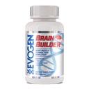 Evogen Brain 构建器 - Mind-Muscle Connection 放大器 QQ Boosts Focus, Community, & Connection QQ狮子 Mane, Bacopa Monnieri, Alpha-GPC & 90 Capsules