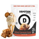 脱脂营养蛋白 蛋白质 混合剂 | Gluten Free, Keto Friendly, 无添加糖 | 1g MCT | 20g Whey & Micellar 蛋白质 | 2lb Tub(盐焦糖锥)