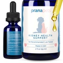 PranaPets Kedney 猫咪健康支持补充 猫咪自然支持健康 Kedney 功能 猫咪QQ 草药公式 帮助肾脏问题的炎症和症状