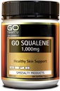 Go Health Go Squaline 皮肤支持、抗氧化剂保护、胆固醇水平支持1000mg 180软胶盖
