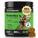 Pet honesty probiotics for Dogs for偶发腹泻和Bowel Support,消化酶与预生酶 for Gut Health for Dogs, 豁免健康与伊奇救济(南瓜90厘米)
