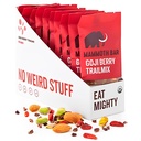 (原始内容存档于2018-03-27). Mammoth Bar Goji Berry Trail Mix - 10 有机蛋白棒 – Prebiotic – Paleo – Gluten Free – Egg Protein – GMO Free – Raw – Premium Nuts