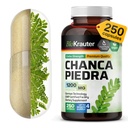 BIO KRAUTER Chanca Piedra 断石器 Capsules - 1200 mg 肾脏清洁剂破石器 - 250 Chanca Piedra para Los Riñones Caps - Vegan Gallblader 补充剂