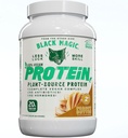 黑魔法植物-来源 100% Vegan蛋白 - Keto,低糖,乳品自由蛋白 - 预/后工作 - 花生酱 - 20g蛋白 - 2 LB