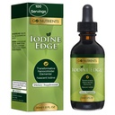 Go Nutrients Iodine Edge – 甲状腺支持,能量,免疫和认知健康有机纳辛碘液补充剂 – 高吸收滴 - 女性和男性的自然叮当 1 oz