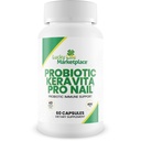 Probiotic Keravita Pro Nail - Probiotic Immune支持自然防御Fungus的机构 - 推广Clear Nails - 支持健康古特微生物来援助免疫反应