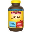 Nature Made Burp 减鱼油 Omega 3 补充品, 1200 mg 软胶, Omega 3 鱼油 健康心脏支持, 200 软胶, 100 日供应