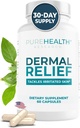 皮革、埃切马和皮肤炎(含L-Histidine)、Ashwagandha根提取、Rhodiola Crenulata、维生素D和E - 1瓶 - 60卡普尔)