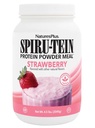 NatersPlus SPIRU-TEIN,草莓 - 4.5磅 - 植物蛋白摇晃 - 非GMO,蔬菜,Gluten Free - 60种服务