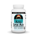 来源 天然 α Lipoic Acid 100 mg 支持健康糖代谢,肝功能和能源生成 - 120 capsules