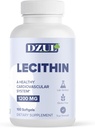 DZUL Pharma's Soy Lecithin 1200 mg / 100 软胶/高可能性,Gluten自由与实验室验证