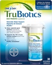 TruBiotics Daily Probiotic 30 Capsules - Gluten Free, Soy Free Digestive + 男女免疫健康支助补编(第3包)