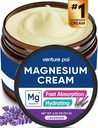 Pal Magnesium Lotion, 托皮质镁凝胶用于睡眠, 腿硬化和疼痛, 肌肉放松, 冷静, 润滑剂补充 椰油, Shea Butter & Hyaluronic Acid, 儿童安全