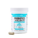 NatureWise Probiotics 70亿 CMU - 17 Strains + 有机生素 - 对女性和男性的免疫、消化和古特健康支持 - 蔬菜、无葡萄糖、非GMO - 30 Capsules[1-月供