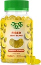 Fiber Jelly Bean Gummys for adderns, Fiber for terribleive Health, 植物学家 Fiber Gummy, 150 Jellybeans (意大利语)