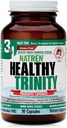 Natren 健康三联疫苗补充剂 -- -- 90份乳制品和Gluten Free Gel Capsules -- -- 改善古特和消化健康,30亿份CFU -- -- 酸性杆菌、Bifidobacterium、Bulgaricus