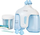 鼻灌溉系统,配有50个盐包(蓝色)、Sinus Rinse机器、Sinus成人鼻水清洁器、Nose Washer鼻水Rinsing Sinus救济机