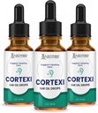 合理实验室(3 Pack Cortexi Ear Drops Cortexi 健康耳机油支持健康耳机 Premium 组合基本油3瓶)