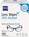 ZEISS 预调镜头清洗擦拭器 酒精70%, 250 计数