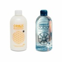 单原子金色 Ormus & 锌频溶液,每个500 ML,天然巴塔哥尼亚海矿物和天然锌靴,基-镁,锌,钙,铁,钾和磷 海边