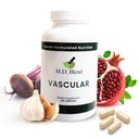 M.D. Vascular - 专家拟定的补编 - Vascular和总体健康目标 - 适当的流量,数量,平衡 - 强大的蒜类,姜子,L-Arginine,石榴 - 120 Capsules (第2包)