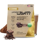 Pro JYM 天然巧克力 Brownie 蛋白质 蛋白质 混合剂 - Whey 蛋白质 孤立剂 Casein, & Milk 蛋白质 孤立剂,用于男女复苏摇晃 QQ JYM 补充科学 QX 45 服务
