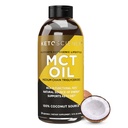 KETO 科学 Ketogency MCT 油,饮食补充品,由100%椰子制成,促进能源,不味,15 Fl Oz