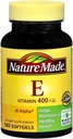 Nature Made dl-Alpha Vitamin E 400 IU Softgels 180 Soft Gels (Pack of 8) (英语:Pack of 8) (英语).