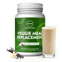MRM 营养 Veggie 食品替代蛋白 | 香草豆芽 | 22g 完整的植物蛋白 | 食用 go 中度饥饿 | 平衡宏观营养方程式 | 28 服务