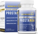 Prostanow 前列腺公式、男子锯齿帕梅托、减少频繁尿液、支持Bladder和尿液健康、减少夜间摇晃到尿液中、尿液切除健康 -- -- 60个卡普苏尔(1)