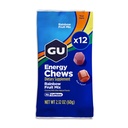 GU Energy Chews, Rainbow Mix Energy Gummys with Electrolytes, 无乳品, On-The-Go Energy for Any Workout, 12 Bags (24个服务组)