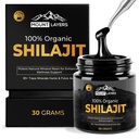 纯Shilajit Resin with Fulvic Acid - 喜马拉雅 Shilajit 男子和女子 85+痕量矿物 - 支持代谢 - 骨质健康和免疫系统 - 500mg - 60 services - 30g Jar