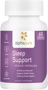 与Melatonin, Ashwagandha, L- Theanine & Herbs - 60 Capsules 共同补充睡眠