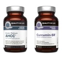 Kinoko Platinum AHCC 蘑菇提取器和微活性Curcumin SR - Immune Bundle