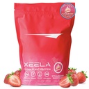 XELA 植物基 Vegan 蛋白粉 - 独立测试 - 25g 高蛋白,男子和女子的 Pea 蛋白质 - 维生素和矿物,非转基因生物,乳品和葡萄糖免费,低碳和低脂肪(草莓蛋糕)
