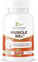 ZEN LIFE HERB 肌肉REx - 联合,肌肉和神经支持 - 放松Aches和慢性不适植物补充(60 Capsules)
