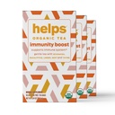 帮助TeAS 帮助豁免靴子茶 \ 有机草药混合物 Echinacea, Eucalyptus, Mint, Linden, Thyme 和天然蜂蜜火焰。 16个茶袋 -- -- 包装3 -- --