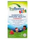 TruBiotics Probiots for Kids Dewestive & Immune健康支持,无糖可煮儿童 Probiotic 帮助维持健康的Tummy,天然草莓 Flavor, 30片