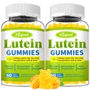 Lutein 和 Zeaxanthin 补充 Gummys 与 Astaxanthin 和 Bilberry 提取 - 眼维生素 与 Omega-3, 维生素 A, C, E, D3 & Zinc 用于视觉健康 - 无糖, Mango Flavor, 120 Counter