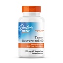 (原始内容存档于2018-10-05) (英语). Doctor's Best Trans-Resveratrol 100, Reveratrol with Red Wine Polyphenol (ResVinol), 非GMO, Gluten Free, Soy Free, Vegan 60 Veggie Caps.